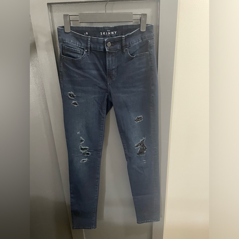 White House Black Market Skinny Ankle Jeans